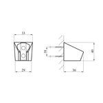 Держатель для душа Kroner KRP - ESG925, фото , зображення 2 | SNABZHENIE.com.ua