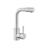 Смеситель для раковины Kroner KRP классический из нержавеющей стали, фото  | SNABZHENIE.com.ua