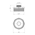 Ниппель перехідний STA 2х3/4 НН латунний, фото , зображення 2 | SNABZHENIE.com.ua