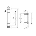Фланец PPR Rozma 75 мм в комплекте, фото , изображение 2 | SNABZHENIE.com.ua