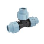 Тройник ПЭ SantehPlast 20 мм, фото  | SNABZHENIE.com.ua