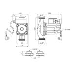 Насос циркуляційний Forwater WRS 32/10-180 з гайками Green (Wilo), фото , зображення 2 | SNABZHENIE.com.ua