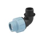 Колено ПЭ SantehPlast 20х3/4" РН, фото  | SNABZHENIE.com.ua