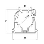 Крепление для труб PPR GrandiTherm 50 мм, фото , изображение 2 | SNABZHENIE.com.ua