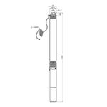 Насос глибинний Forwater 3QJD130-0.75 кВт, фото , зображення 2 | SNABZHENIE.com.ua