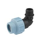 Колено ПЭ SantehPlast 25х3/4" РН, фото  | SNABZHENIE.com.ua