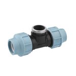 Тройник ПЭ SantehPlast 50х1 1/2"х50 РВ, фото  | SNABZHENIE.com.ua