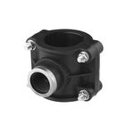 Седловая врезка ПЭ SantehPlast 63х1", фото , зображення 3 | SNABZHENIE.com.ua