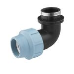 Колено ПЭ SantehPlast 63х2" РВ, фото  | SNABZHENIE.com.ua