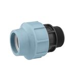 Муфта ПЭ SantehPlast 50x2" РН, фото  | SNABZHENIE.com.ua