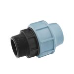 Муфта ПЭ SantehPlast 50x2" РН, фото , изображение 3 | SNABZHENIE.com.ua