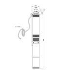 Насос глибинний Forwater 100QJD210-0,75 кВт, фото , зображення 2 | SNABZHENIE.com.ua