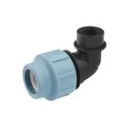 Колено ПЭ SantehPlast 32х3/4" РВ, фото  | SNABZHENIE.com.ua