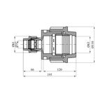 Муфта редукционная ПЭ SantehPlast 32х63 мм, фото , изображение 2 | SNABZHENIE.com.ua