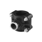 Седловая врезка ПЭ SantehPlast 50х3/4", фото , изображение 3 | SNABZHENIE.com.ua