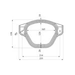 Прокладка для унитаза Rozma "Эко", фото , зображення 2 | SNABZHENIE.com.ua