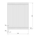 Сушилка для посуду Kroner KRP Matte - GRA4333-2, фото , зображення 2 | SNABZHENIE.com.ua