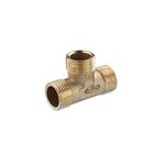 Тройник посилений LexLine 1/2 ННН латунний УК0241-В, фото  | SNABZHENIE.com.ua