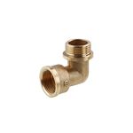 Уголок посилений LexLine 3/4 ВН латунний УК0120-В, фото  | SNABZHENIE.com.ua