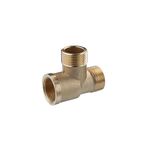 Тройник LexLine 1/2 ВНН латунный усиленный УК0204-В, фото , изображение 3 | SNABZHENIE.com.ua