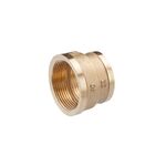 Муфта LexLine 1 1/2х1 1/4 ВВ латунная УК0307-В, фото  | SNABZHENIE.com.ua