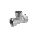 Тройник посилений LexLine 1 ВНВ нікельований НК0232-Вн, фото  | SNABZHENIE.com.ua