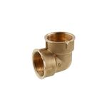 Уголок усиленный LexLine 1 1/2 ВВ латунный УК0117-В, фото  | SNABZHENIE.com.ua