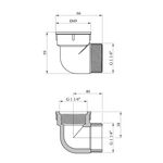 Уголок усиленный LexLine 1 1/4 ВН никелированный НК0124-Вн, фото , изображение 2 | SNABZHENIE.com.ua