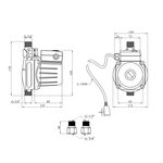 Насос для підвищення тиску Forwater UPA 15-120-Z, фото , зображення 2 | SNABZHENIE.com.ua