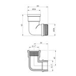 Уголок усиленный LexLine 1 ВН латунный УК0118-В, фото , изображение 2 | SNABZHENIE.com.ua