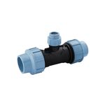 Редукционный тройник ПЭ Rozma 63х32х63 мм, фото  | SNABZHENIE.com.ua