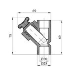 Обратный клапан PPR GrandiTherm 20 мм, фото , изображение 2 | SNABZHENIE.com.ua