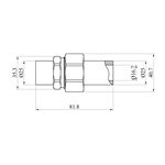 Разборное соединение PPR GrandiTherm 25 мм труба-труба, фото , изображение 2 | SNABZHENIE.com.ua