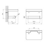Держатель для туалетной бумаги Kroner KRP Graz - GRP3018, фото , изображение 2 | SNABZHENIE.com.ua