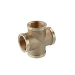 Крестовина LexLine 3/4'' ВВВВ латунная УК4605-В усиленная, фото  | SNABZHENIE.com.ua