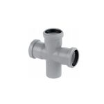 Крестовина Baux 50х50х50/90° для внутренней канализации, фото  | SNABZHENIE.com.ua