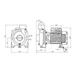 Насос Pumpman TGA1C 750 Вт, поливочный, 15 м, 30 куб.м, фото , изображение 2 | SNABZHENIE.com.ua