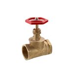 Запорный вентиль LexLine 1 1/2 ВВ PN16 латунный УК1124-ПА, фото  | SNABZHENIE.com.ua