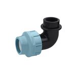 Колено ПЕ STR 40х1 1/2 РВ, фото  | SNABZHENIE.com.ua