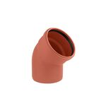 Колено для наружной канализации Rozma 160х45°, фото  | SNABZHENIE.com.ua