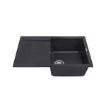 Кухонная мойка Kroner KRP Komposit GRB - 7850, фото , изображение 3 | SNABZHENIE.com.ua