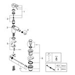 Змішувач для биде Grohe BauLoop 23338000, фото , зображення 3 | SNABZHENIE.com.ua