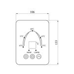 Наклейка панелі управління для водонагревателів Kroner Flacher, фото , зображення 2 | SNABZHENIE.com.ua