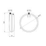 Расширительный бак Grandwater PTEV6 (таблетка), фото , изображение 2 | SNABZHENIE.com.ua