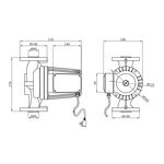 Насос циркуляційний Forwater WRS 50/1100-F (Grundfos), фото , зображення 2 | SNABZHENIE.com.ua