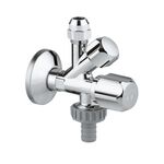 Кран приборный Grohe 22036000 1/2"х3/8"х3/4", фото  | SNABZHENIE.com.ua