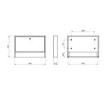 Шкаф коллекторный Украинский легион на 12 выходов 850х580х110 мм, фото , изображение 2 | SNABZHENIE.com.ua