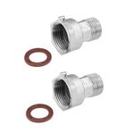 Присоединительный комплект к водяному счетчику LexLine 1/2''х3/4'' НК1316-Вн, фото , изображение 3 | SNABZHENIE.com.ua