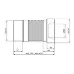 Гофра унитаза Kroner KRP - GA110P, фото , изображение 2 | SNABZHENIE.com.ua