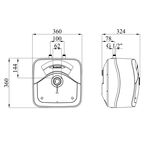 Водонагреватель Ariston Andris Rs 15U/3 с мокрым ТЭНом, фото , изображение 2 | SNABZHENIE.com.ua